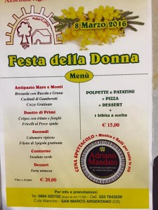 festa della donna 2016